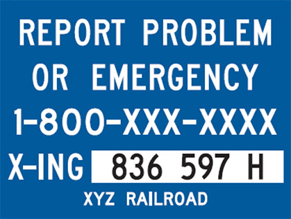 report a railroad problem